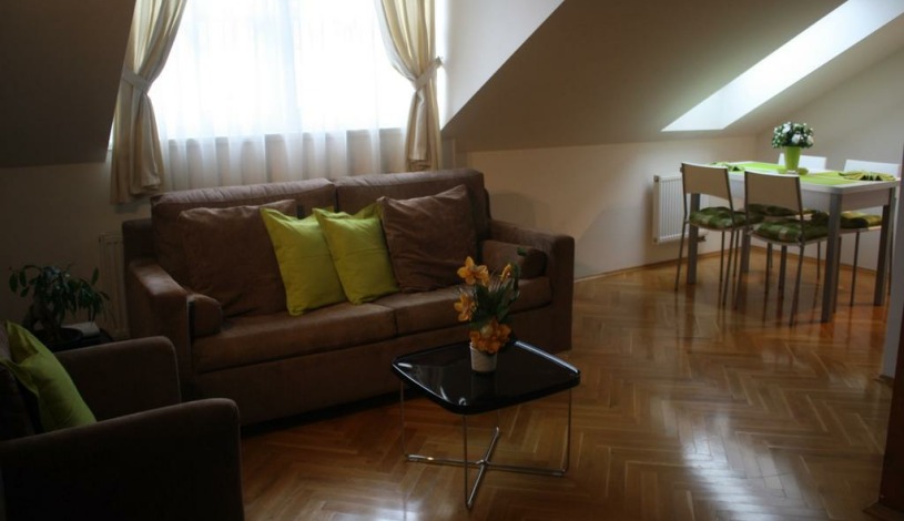 Apartment Prague Zahrebska Praha - Attic Apartment