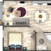 2-комнатная Aпартамент в Сопот с кухней на 4 человека