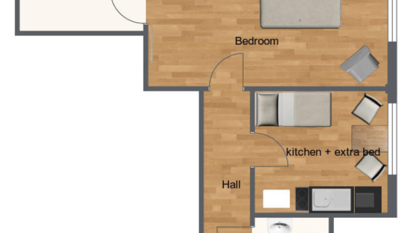 AKÁT Pension & Apartments Praha - Apartmán Malý