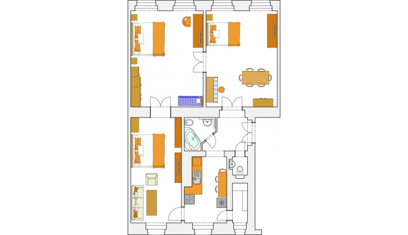 Apartmán Praha Malá Strana