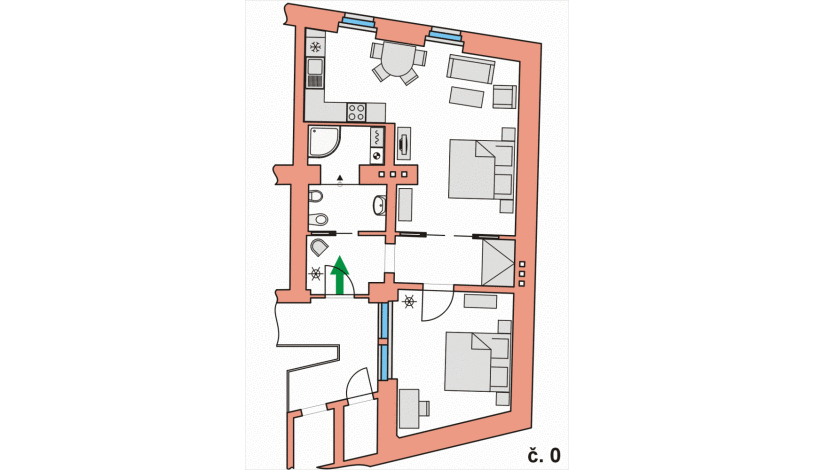 Apartmán Praha Staré Město