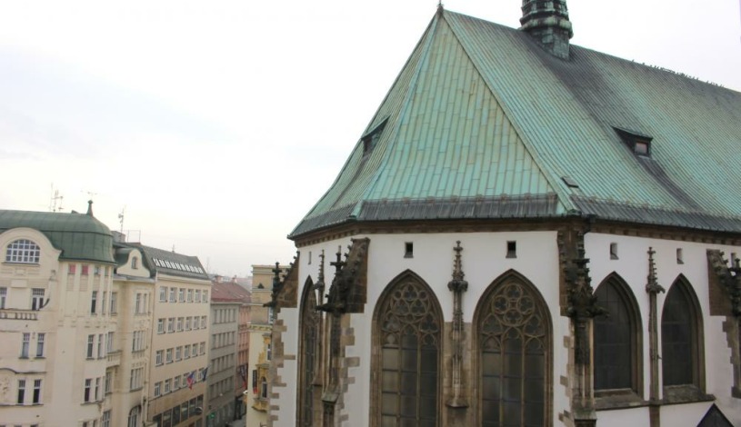 Jacob Brno - Čtyřlůžkový pokoj se sdílenou koupelnou