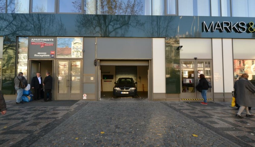 Apartments Wenceslas square Praha - Parkování