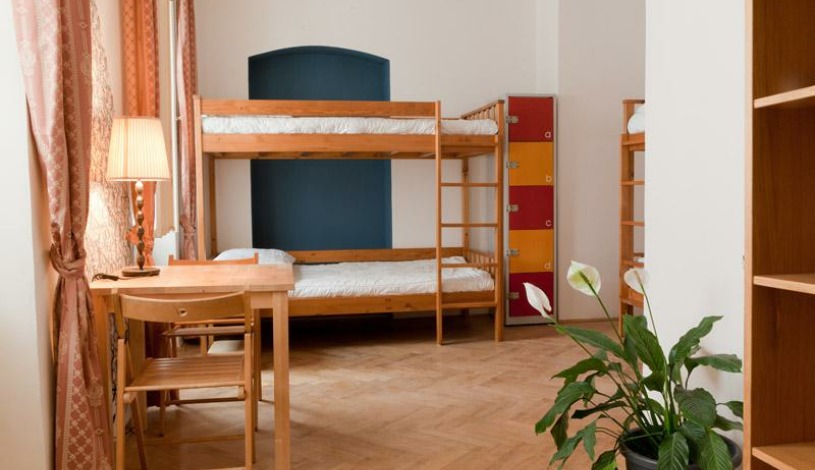 Arpacay Backpackers Hostel Praha - Four bedded room, Single Bed in 4-Bed Dormitory Room