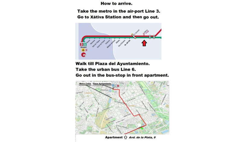 Apartment Av Plata Valencia - Apt 21577