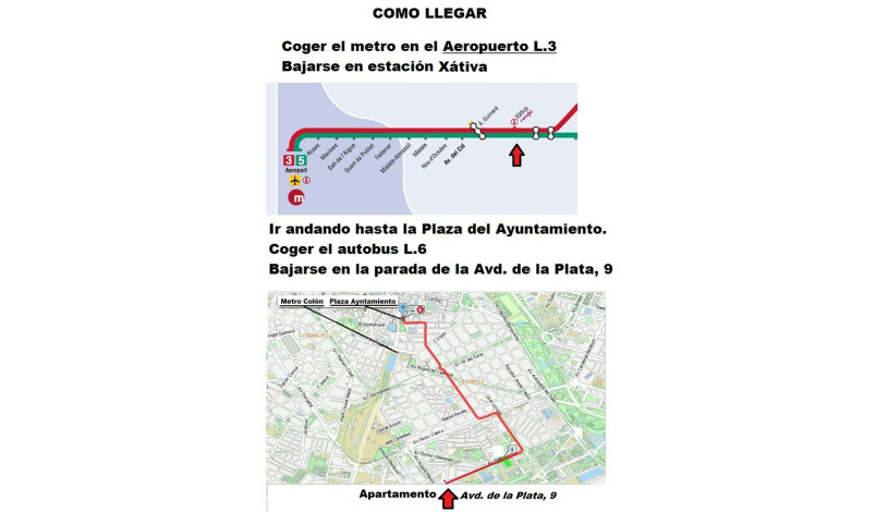 Apartment Av Plata Valencia - Apt 21577