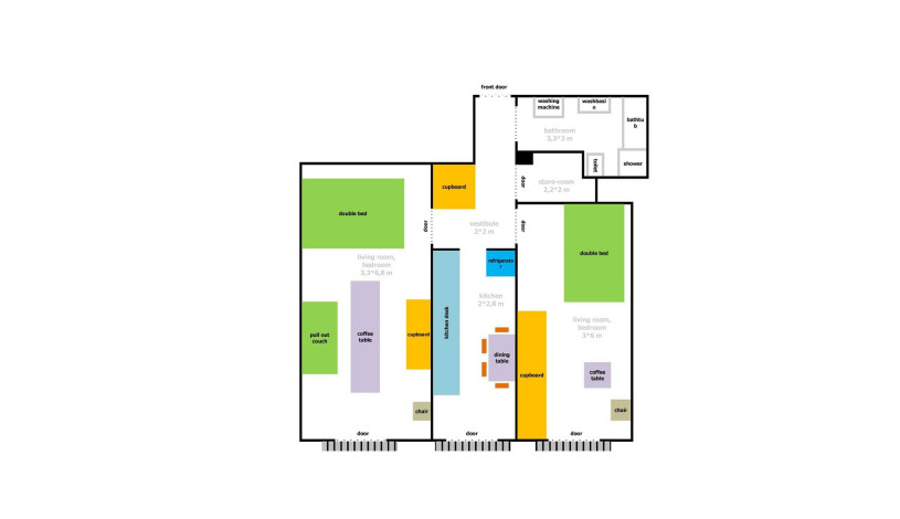 Apartment Balaton utca Budapest - Apt 38246