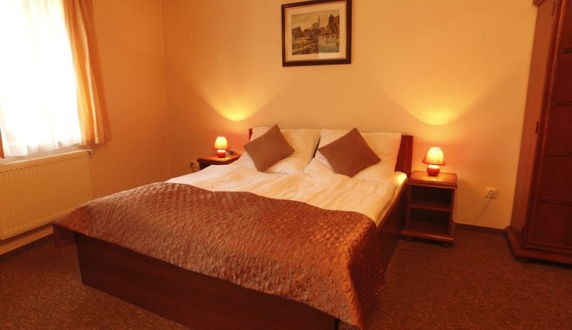 Hotel BARBORA Český Krumlov - Dvoulůžkový pokoj B, Dvoulůžkový pokoj A, Čtyřlůžkový pokoj A