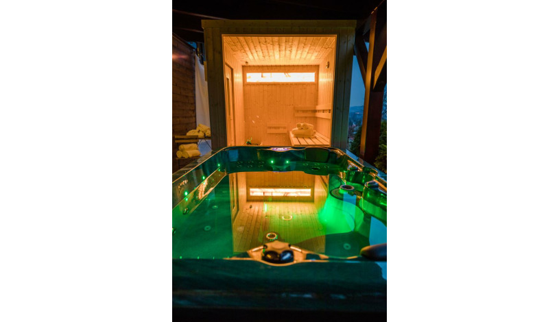 Penzion u Rechů Blansko - Zahradní apartmá s vířivkou a finskou saunou