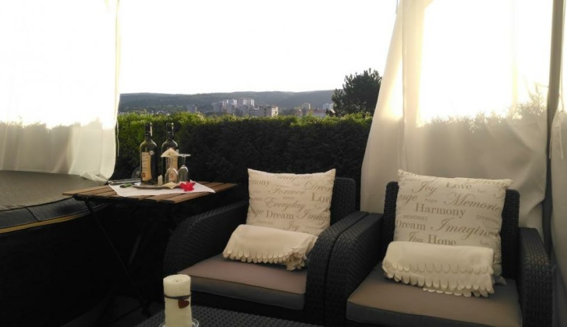 Penzion u Rechů Blansko - Zahradní apartmá s vířivkou a finskou saunou