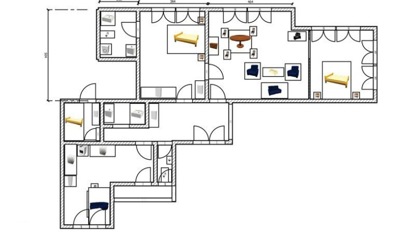 Apartment Boškovićeva ulica Zagreb - Apt 24301