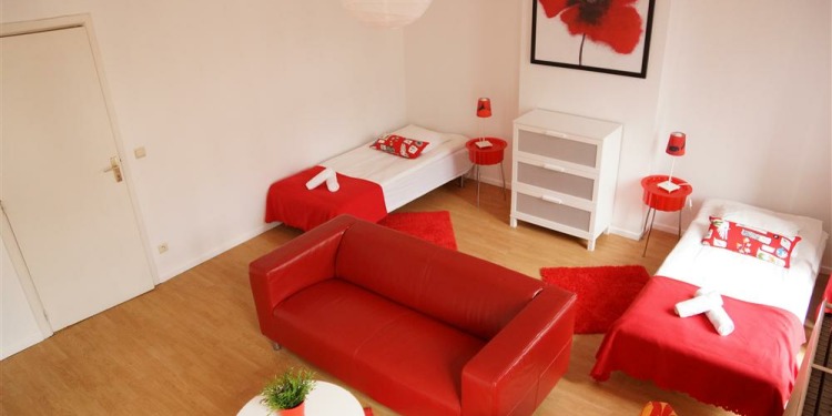 2-Schlafzimmer Appartement Brussel Brüssel Zentrum mit Küche für 6 Personen