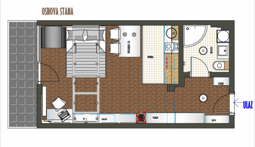 Apartment Bulevar Oslobođenja Beograd - Apt 29105