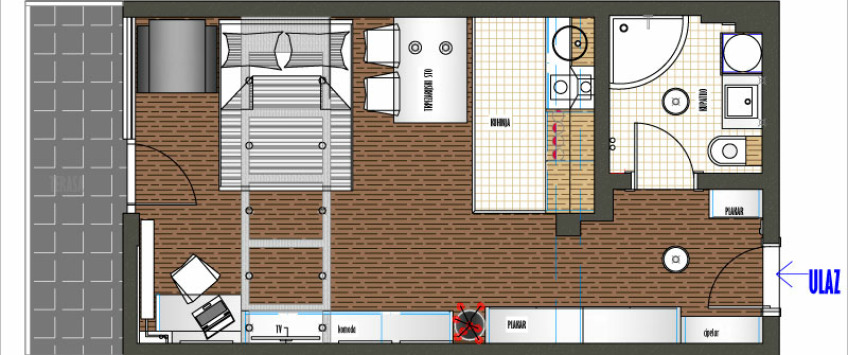 Apartment Bulevar Oslobođenja Beograd - Apt 29105