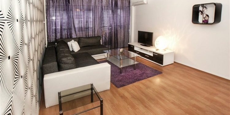 2-bedroom Apartment Beograd Novi Beograd with kitchen for 6 persons