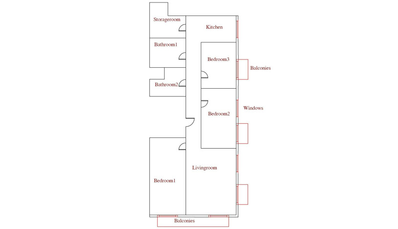 Apartment Calle Matemático Marzal Valencia - Apt 27273