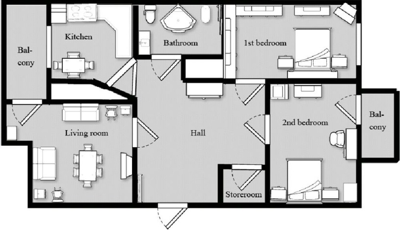 Apartment Chervonoarmiiska Kiev - Apt 26922