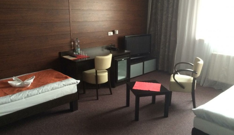Hotel Slavie Cheb - Třílůžkový pokoj Deluxe