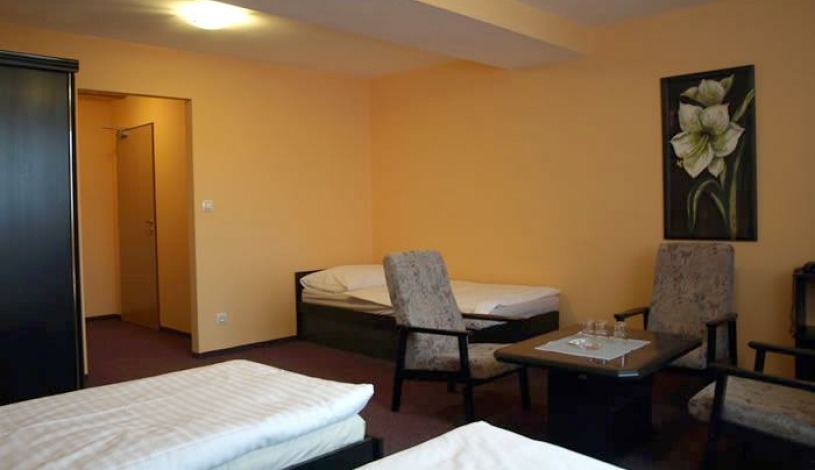 Hotel Slavie Cheb - Čtyřlůžkový pokoj, Třílůžkový pokoj
