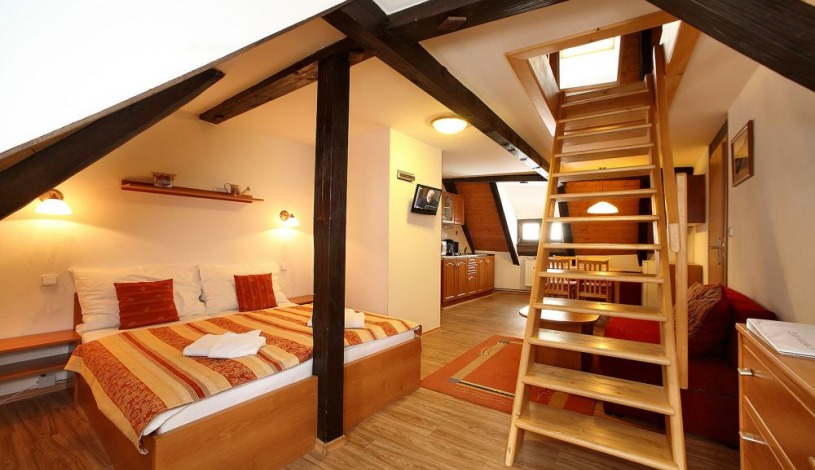 Pension Galko Český Krumlov - Dvoupodlažní apt Široká