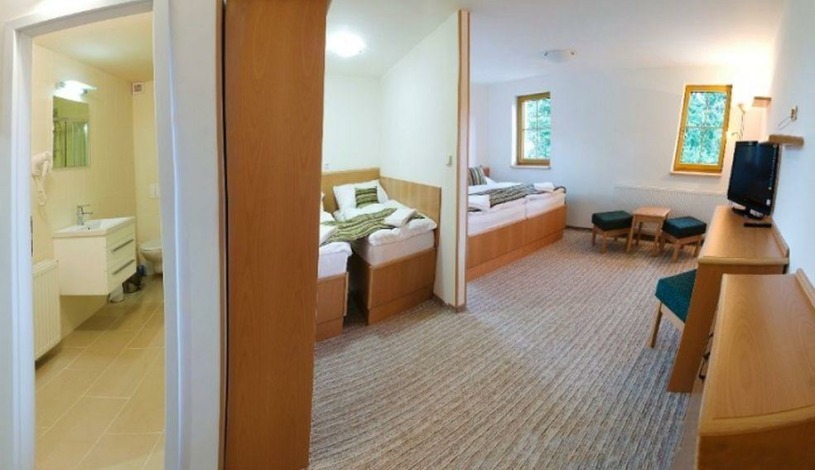 Hotel Partyzán Chomutov - Apartmán s terasou + 2xWC