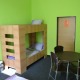 Four bedded room with shared bathroom - Hostel Cortina Praha