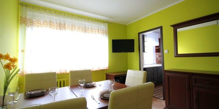 1-bedroom Apartment Gdańsk Przymorze with kitchen for 4 persons