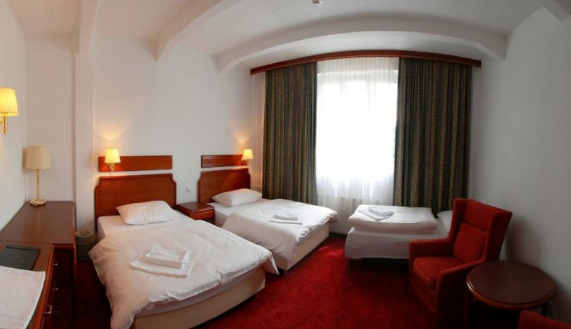 Hotel S-centrum Děčín  - Třílůžkový pokoj (Dvoulůžkový + přistýlka)