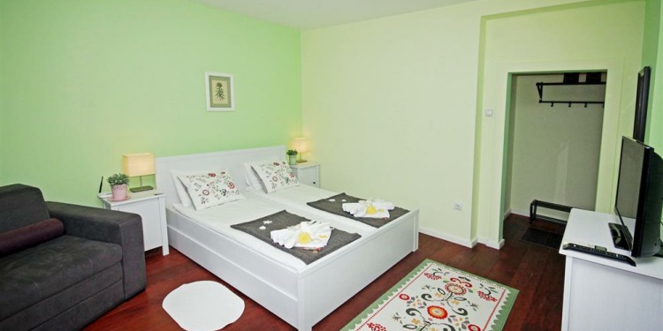 Studio Appartement Beograd Altstadt mit Küche für 3 Personen