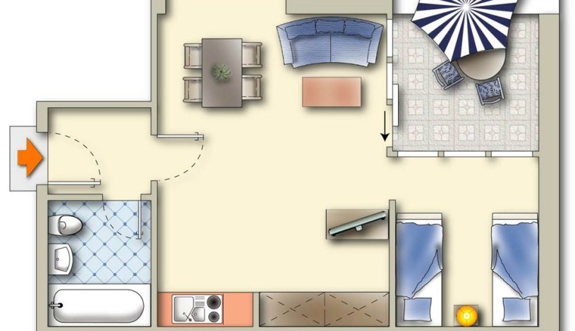 Apartment Ferchergasse Wien - Apt 27279