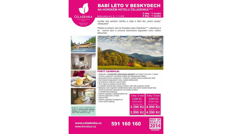 Horský hotel Čeladenka Čeladná