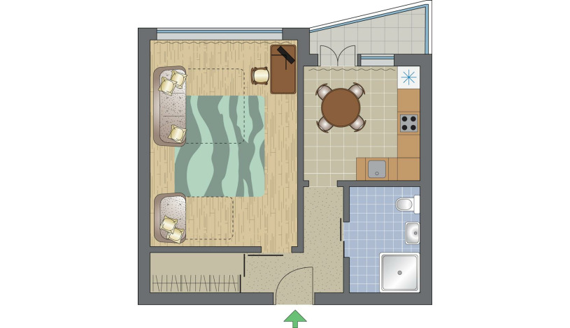 Apartment Generala Zhmachenko Kiev - Apt 32907