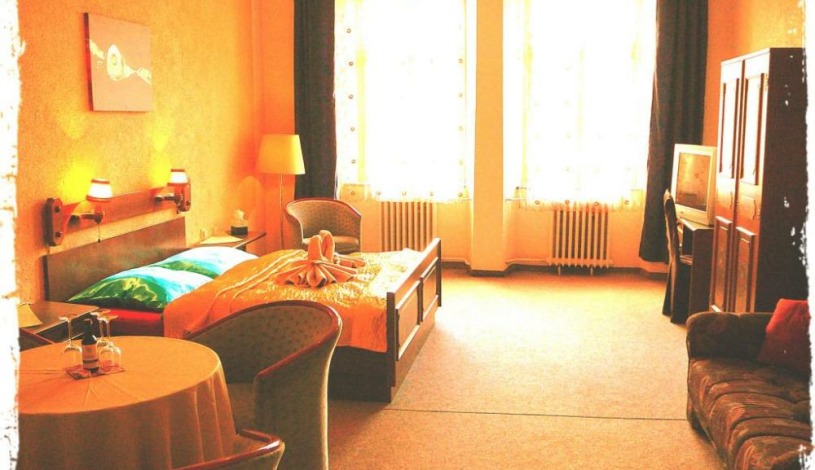 GL Hotel Trutnov - VIP pokoj s výhledem na náměstí