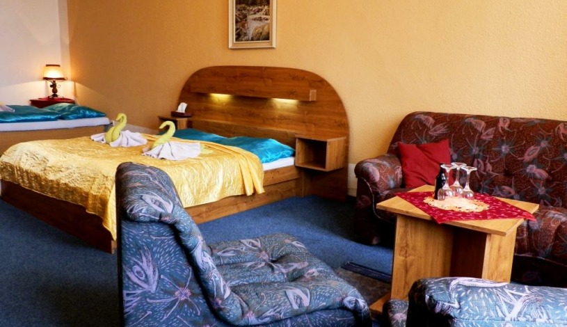 GL Hotel Trutnov - VIP pokoj s výhledem na náměstí