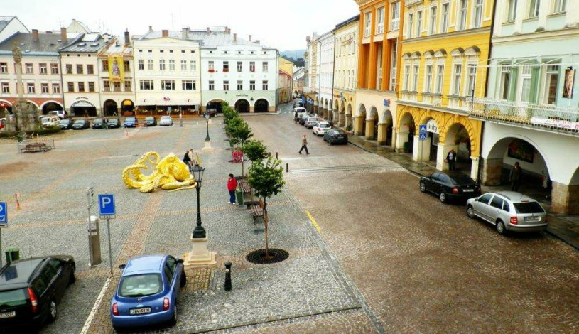 GL Hotel Trutnov - VIP pokoj s výhledem na náměstí