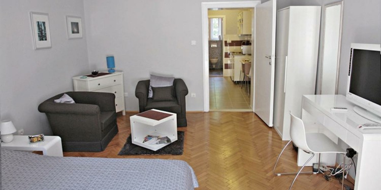 Studio Appartement Beograd Dorćol mit Küche für 2 Personen