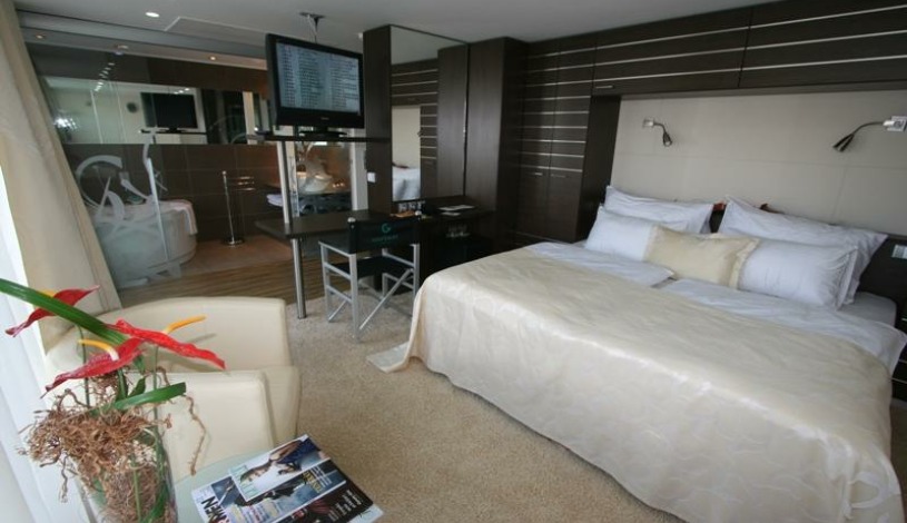 greenYacht Hotel Praha - Premium Cabin double