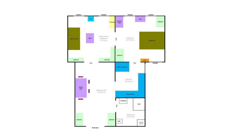 Apartment Hajós utca Budapest - Apt 24072