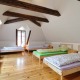 1 łóżko w żeńskim pokoju 4-osobowym - Hostel Homer Praha