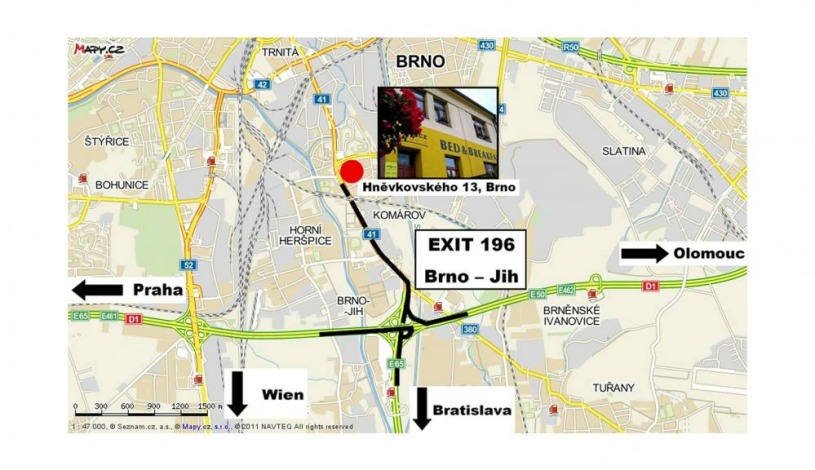 BED & BREAKFAST penzion Brno