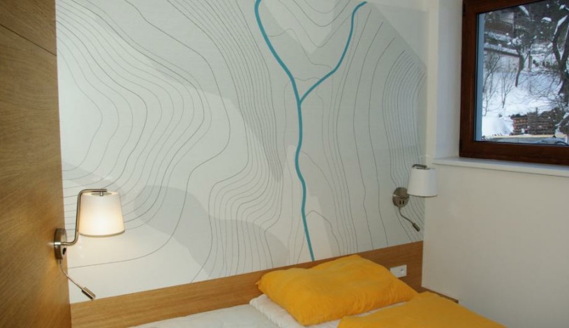 Hotel - apartmány - pension Albis Vrchlabí - Albis Hotel 4 lůžkový pokoj
