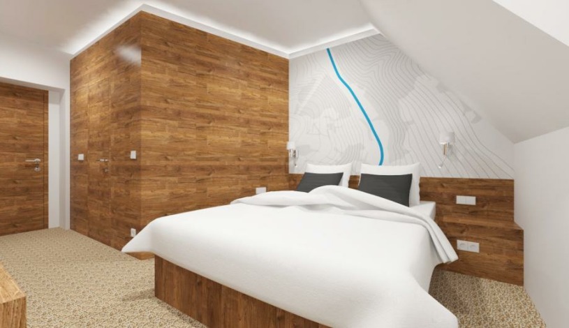 Hotel - apartmány - pension Albis Vrchlabí - Albis Hotel 4 lůžkový pokoj
