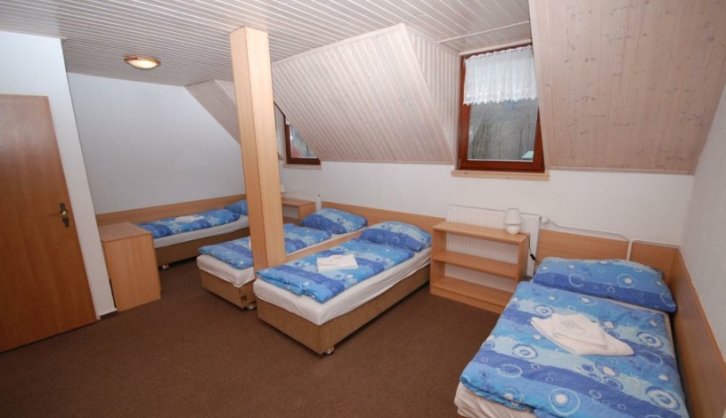 Hotel Gurmán Trojanovice - Čtyřlůžkový pokoj