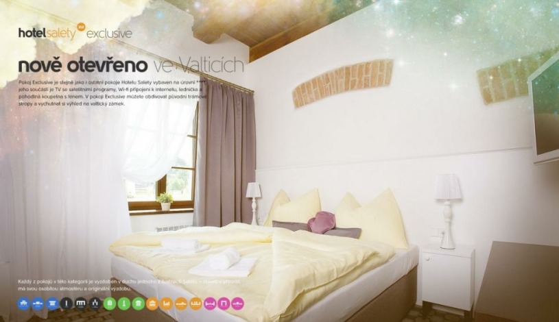 Hotel Salety Valtice - Pokoj exclusive