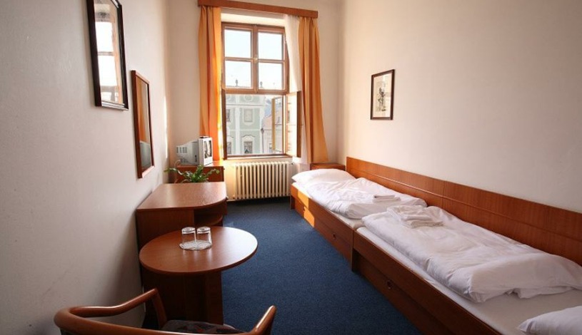 Hotel Černý Orel Telč - Jednolůžkový bezbarierový, Jednolůžkový s přistýlkou