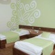Dvoulůžkový pokoj č. 2, oddělené postele, rozloha 29,28 m2 , přistýlka - U Daliborky Louny