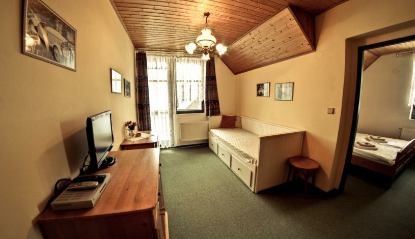 Hotýlek u hraběte Harracha *** SPA & RELAX Harrachov - Dvou až Třílůžkový Komfort Suite s přistýlkou