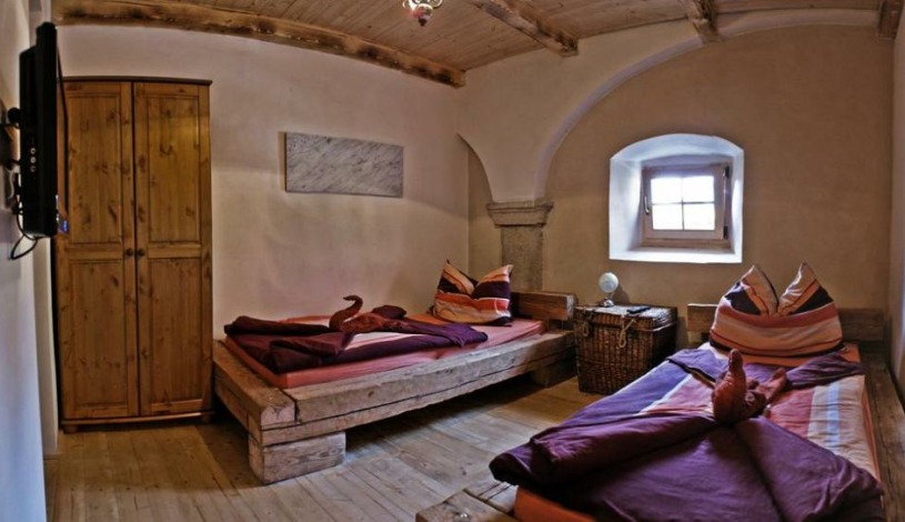 Hrázděný statek Mýtinka Cheb - Studio, apartmán 7os, Čtyřlůžkový pokoj