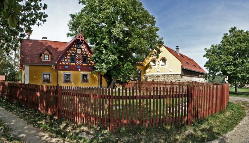 Hrázděný statek Mýtinka Cheb