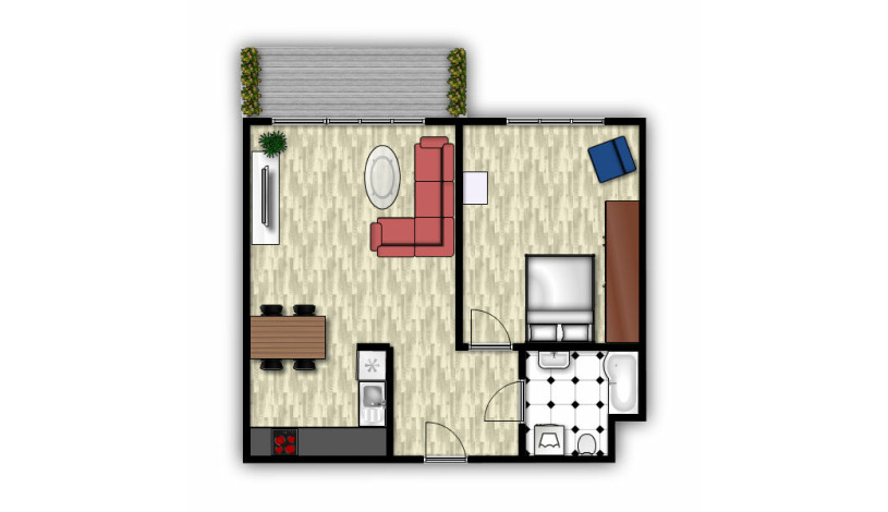 Apartment Jelitkowski Dwór Gdańsk - Apt 29878